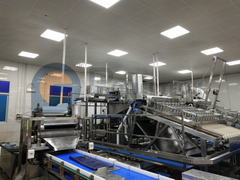 Многофункциональная автоматическая линия по производству ПУД Vannamei