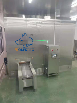 Спиральный морозильник большой емкости широкого применения