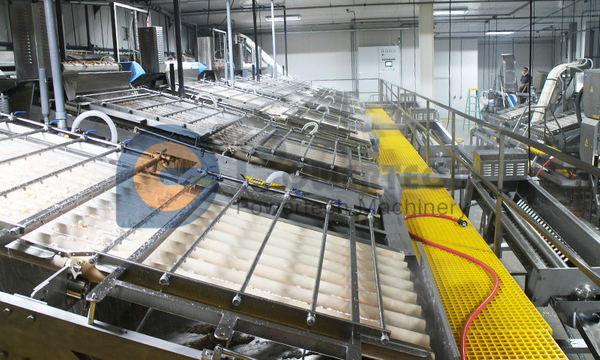 Удобное техническое обслуживание Автоматическая производственная линия по очистке креветок