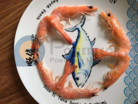 Высокопроизводительная машина для разделки и разделки креветок с головы на голову