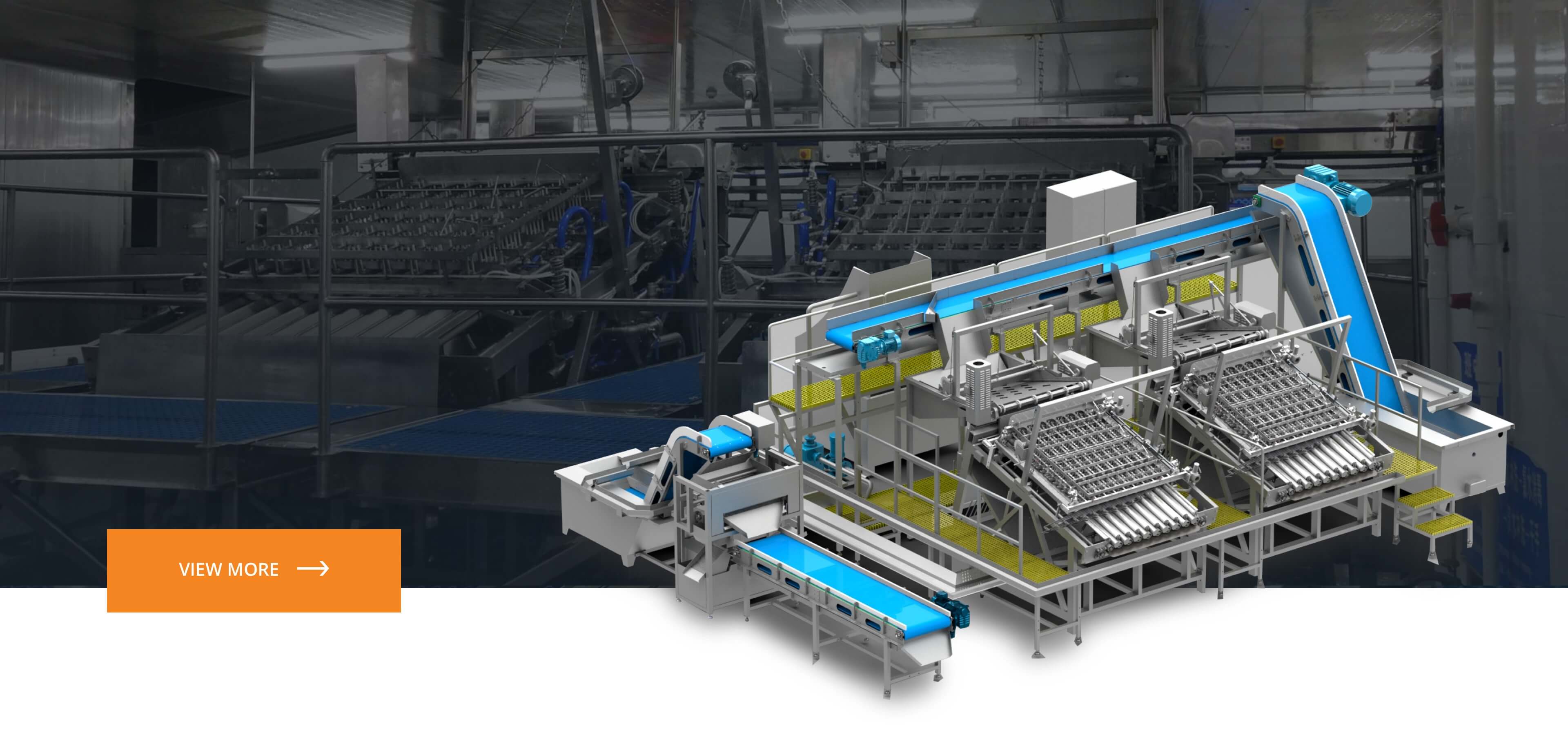 AUTOPEEL SHRIMP PROCESING SYSTEM