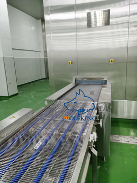 Спиральный морозильник с хорошей фазой для коммерческого производства