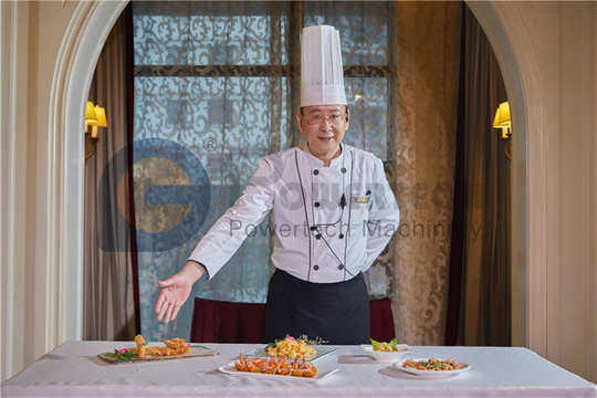 Передовая технология европейского стандарта ресторана для пилинга и девейнинга креветок