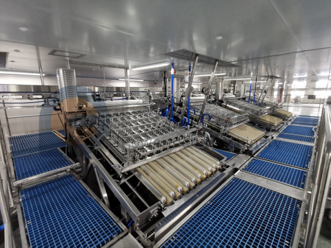 Автоматическая производственная линия по очистке креветок для пищевой безопасности и гигиены