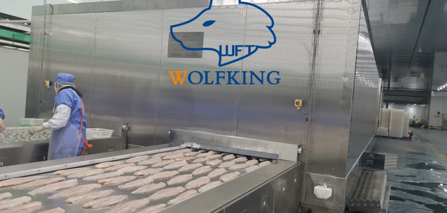 Автоматический туннельный морозильник высокого качества