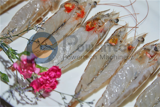 Многофункциональная машина для очистки и девейнинга креветок в стабильном ресторане