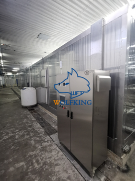 Промышленный пищевой морозильник с рассолом для быстрого замораживания