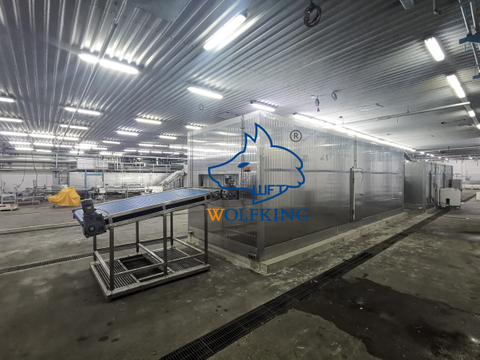 Высокопроизводительный морозильник с рассолом для продуктов питания хорошего качества