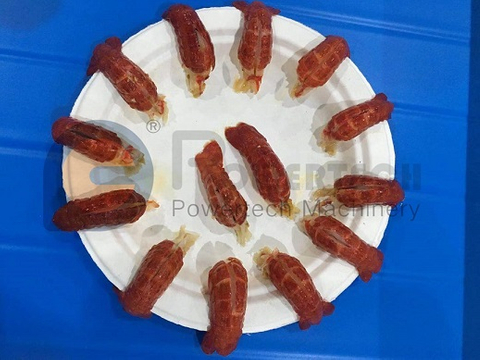 Высокопроизводительная компактная машина для разделки и разделки раков