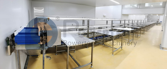 Многофункциональная линия по переработке стабильного лосося